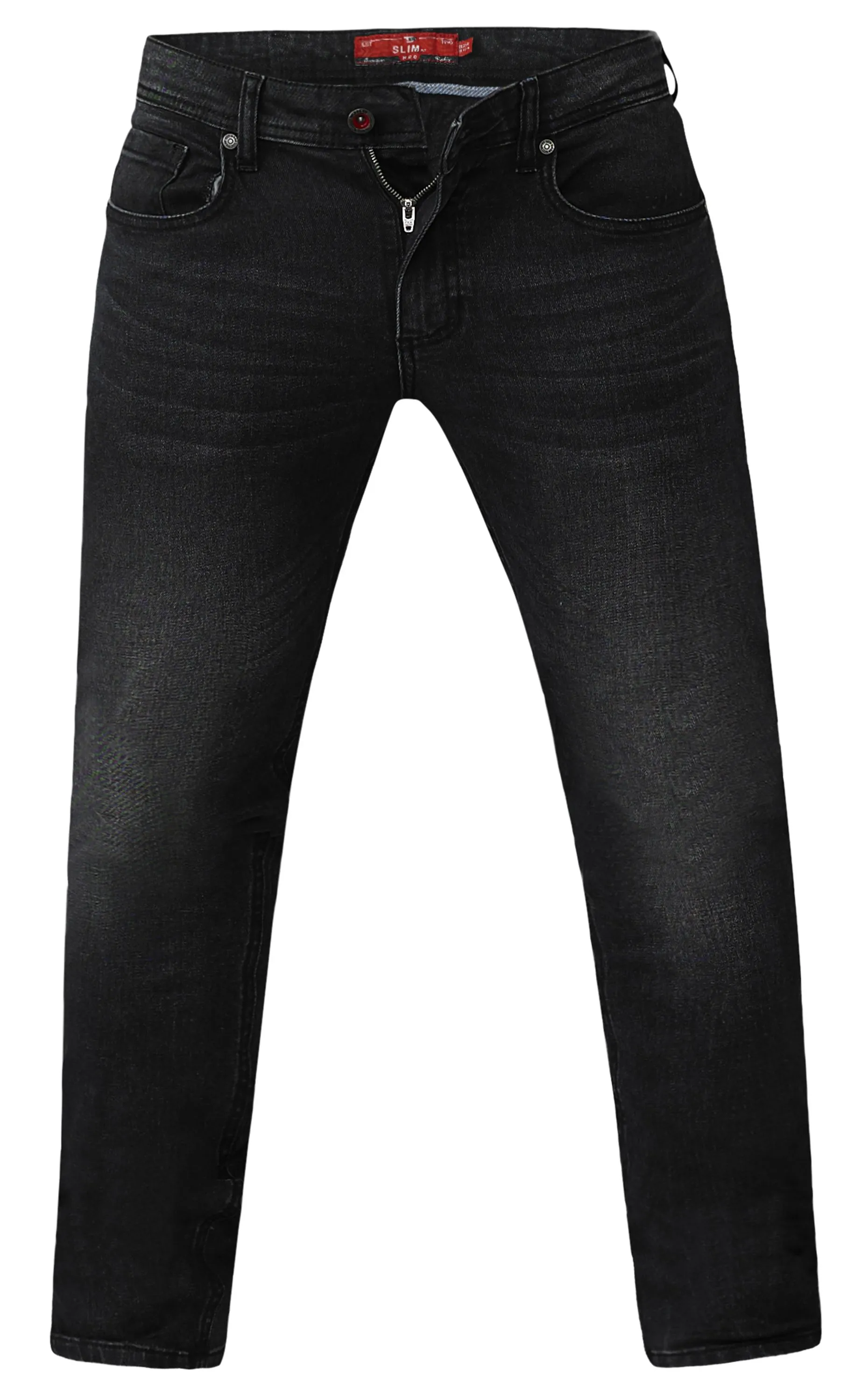 D555 Jeans Benson Stretch Denim Grey Stonewash