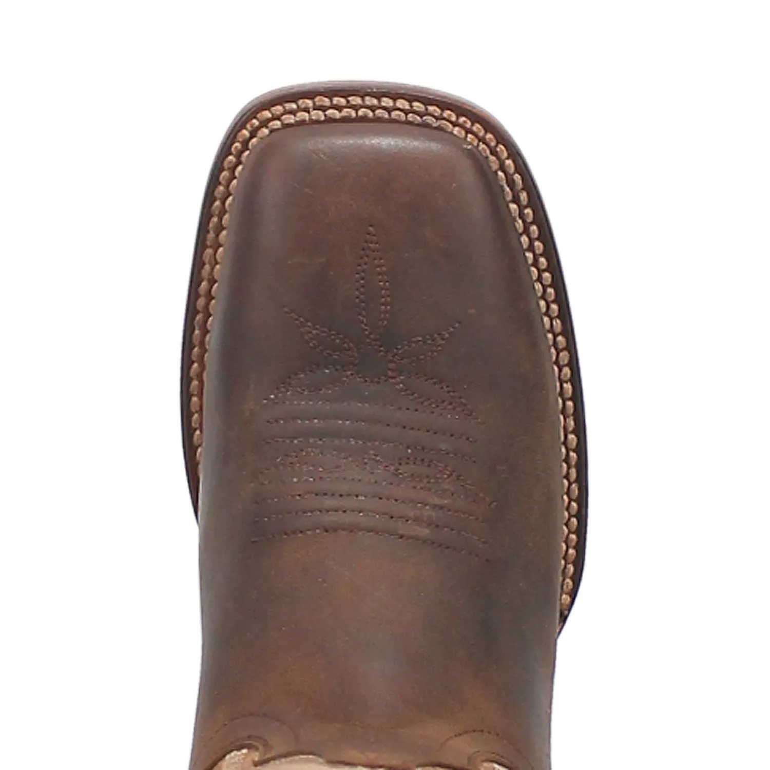 Dan Post Womens Babs Tan Leather Cowboy Boots