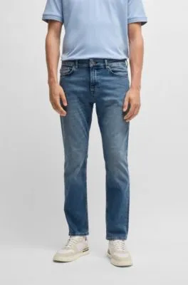 Delaware Slim-fit jeans in blue comfort-stretch denim