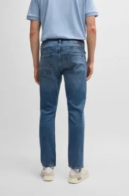 Delaware Slim-fit jeans in blue comfort-stretch denim