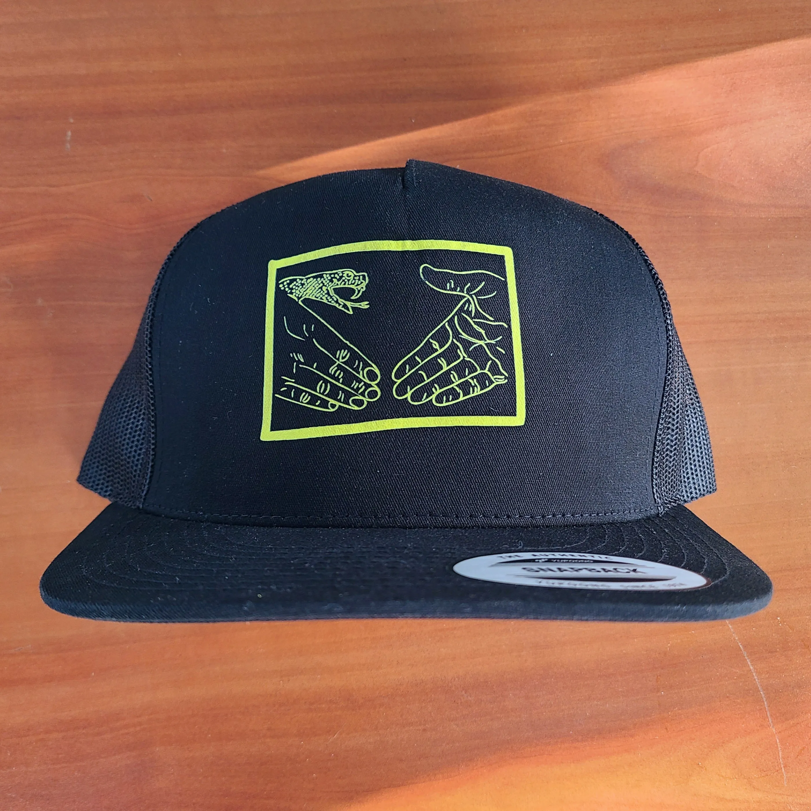 Doomsayers Snake Shake Trucker Hat Black