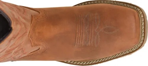 Double H Men's 10 Workflex Wide Square Composite Toe Roper - Tan DH5143