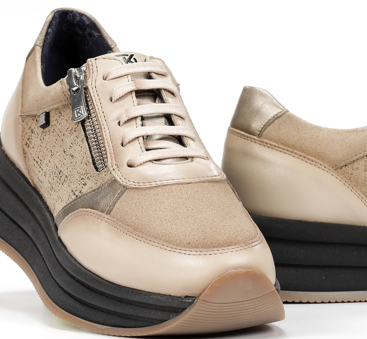 DRAZ D9249 Taupe Sneaker