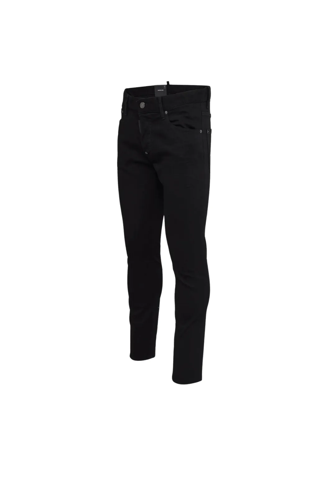 Dsquared2 Skater Black Bull Skinny Man Jeans