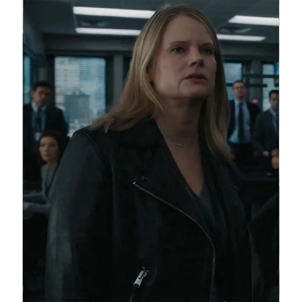 FBI Season 5 Joelle Carter Leather Jacket