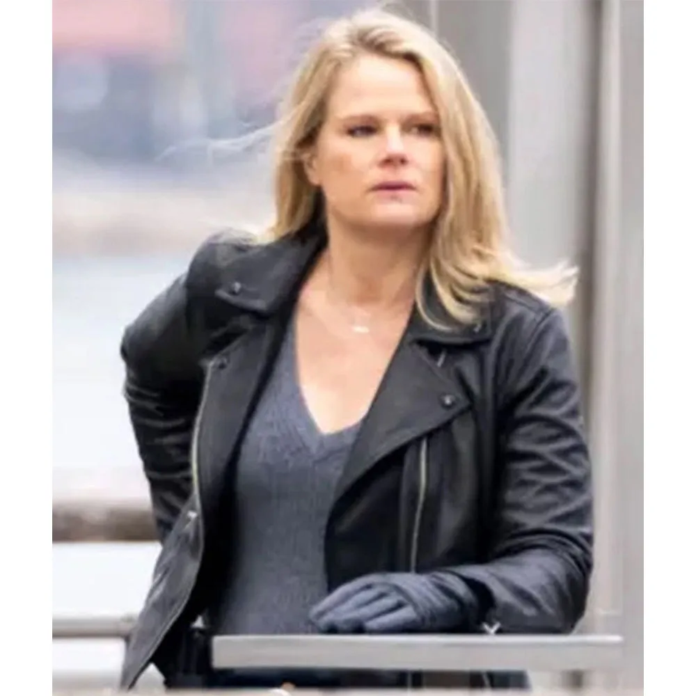 FBI Season 5 Joelle Carter Leather Jacket