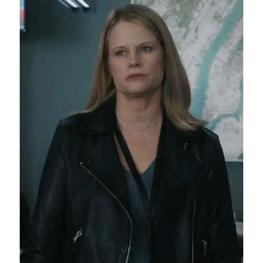 FBI Season 5 Joelle Carter Leather Jacket