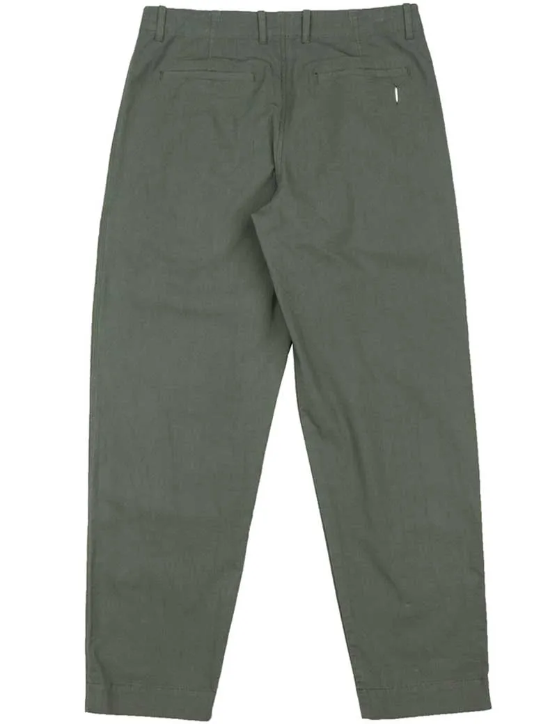 Folk Assembly Pant Dark Olive Ripstop