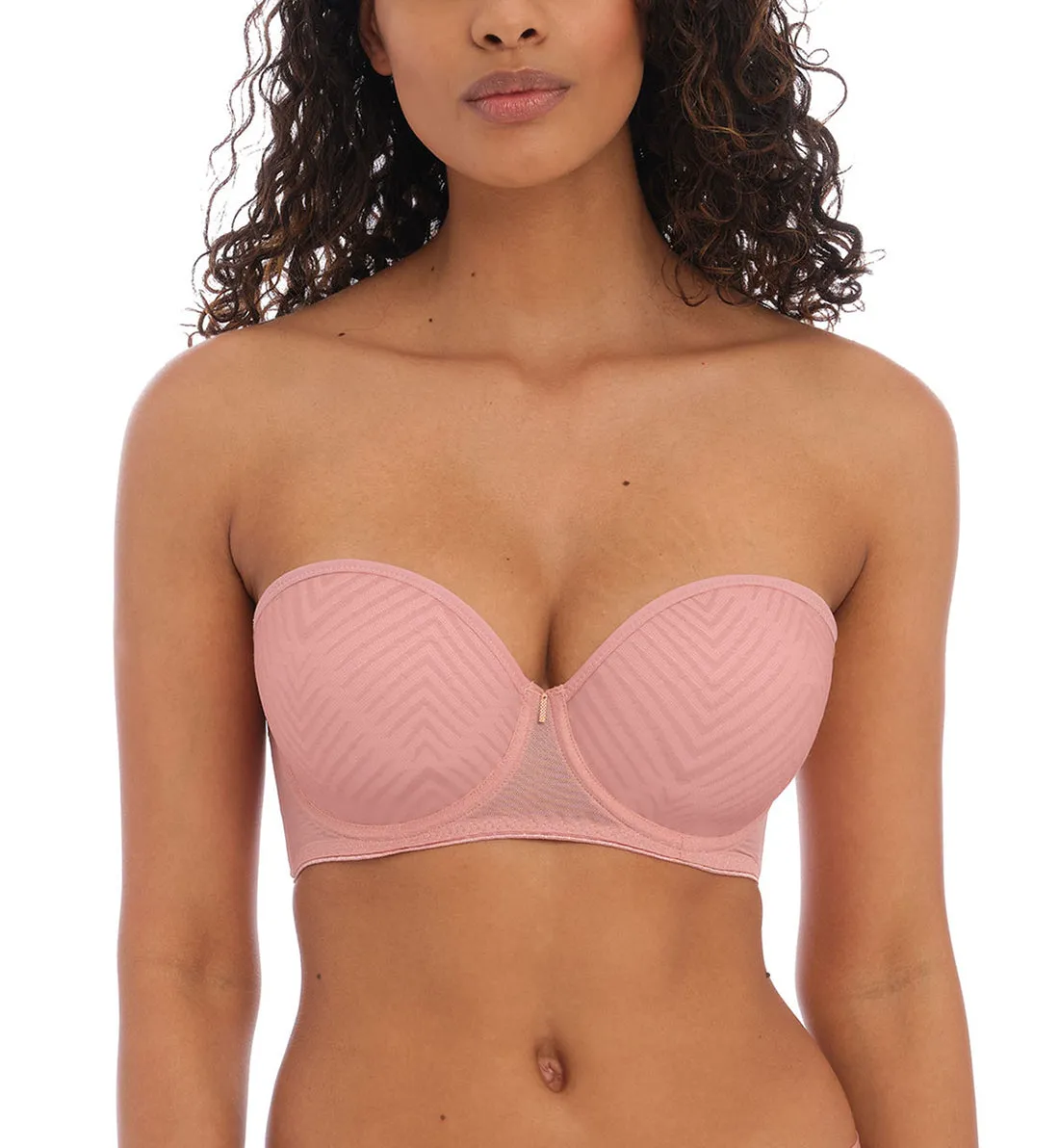 Freya Tailored Strapless Molded Underwire Bra (401109) - Ash Rose