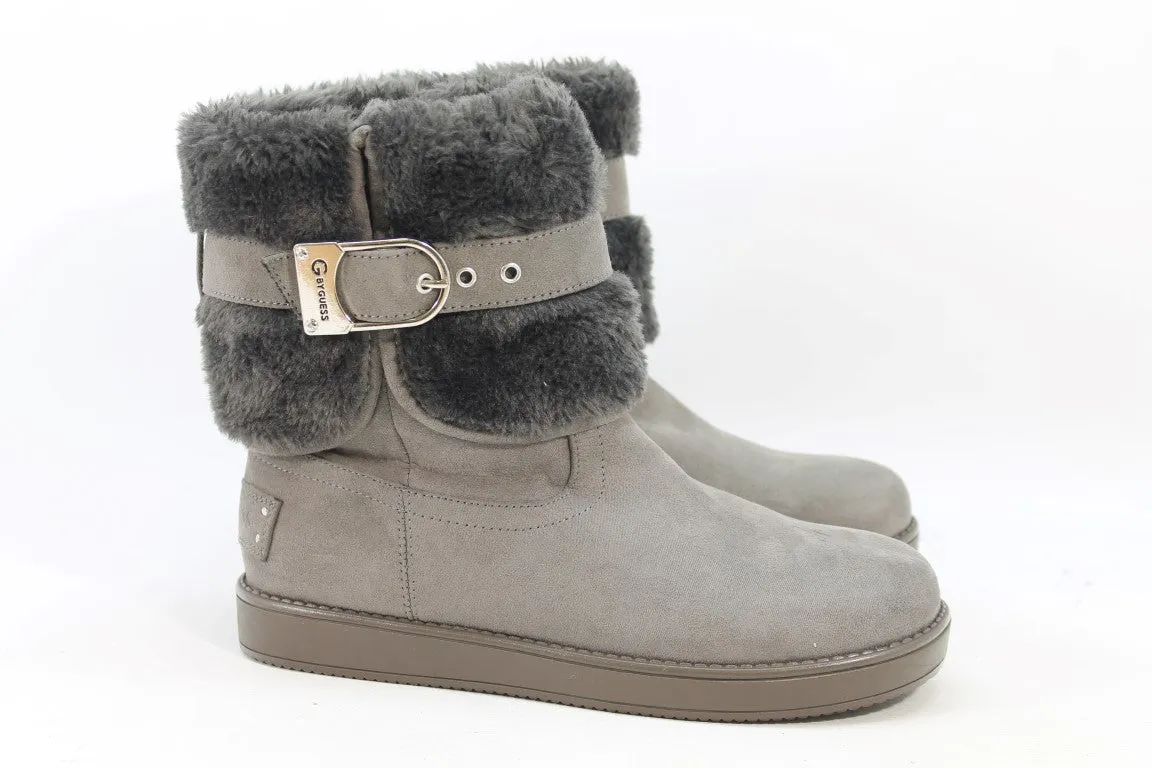 G By Guess Aussie Women's Grey Boots 6M(ZAP18521)