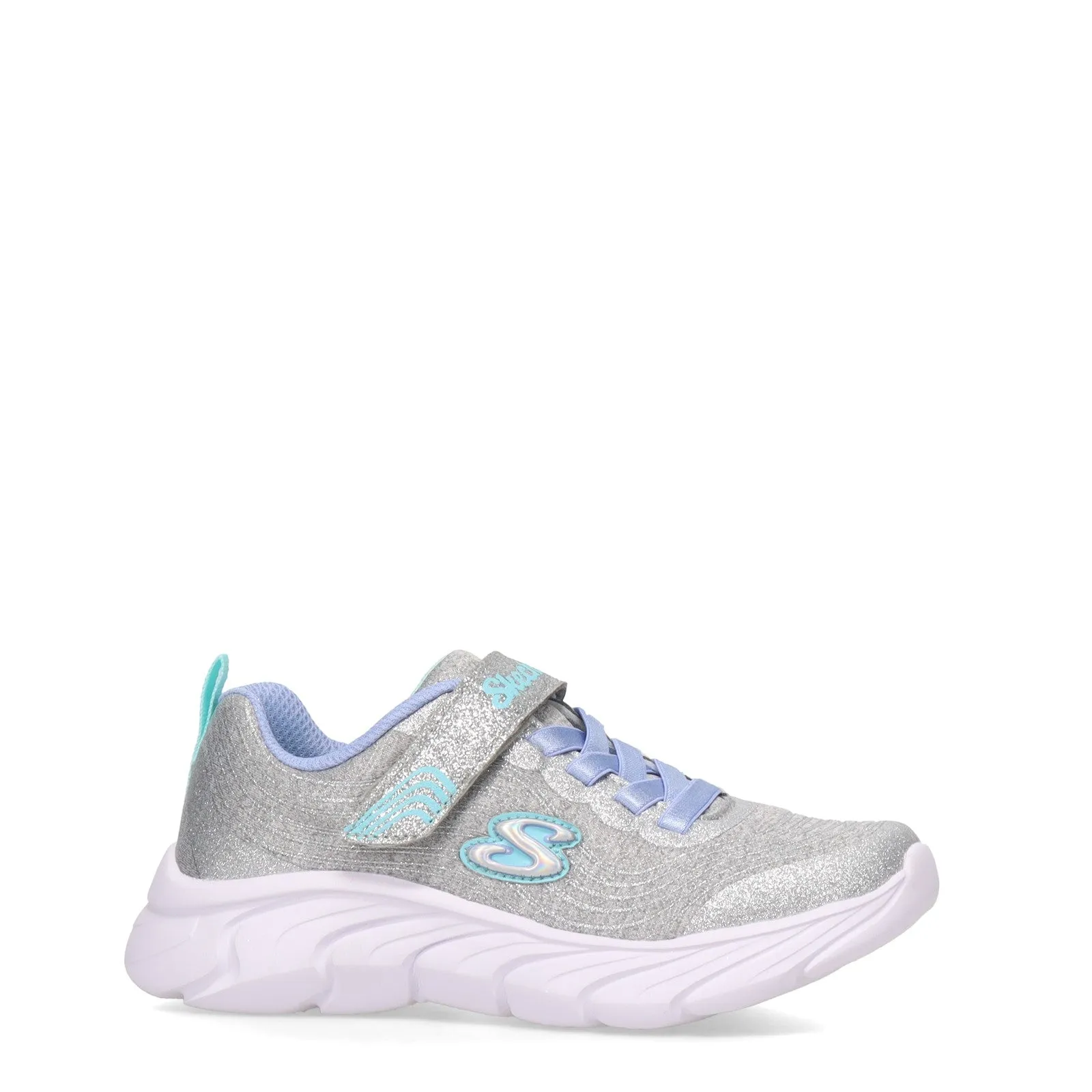 Girl's Skechers, Dynamic Dash - Infinite Shimmer Sneaker - Little Kid