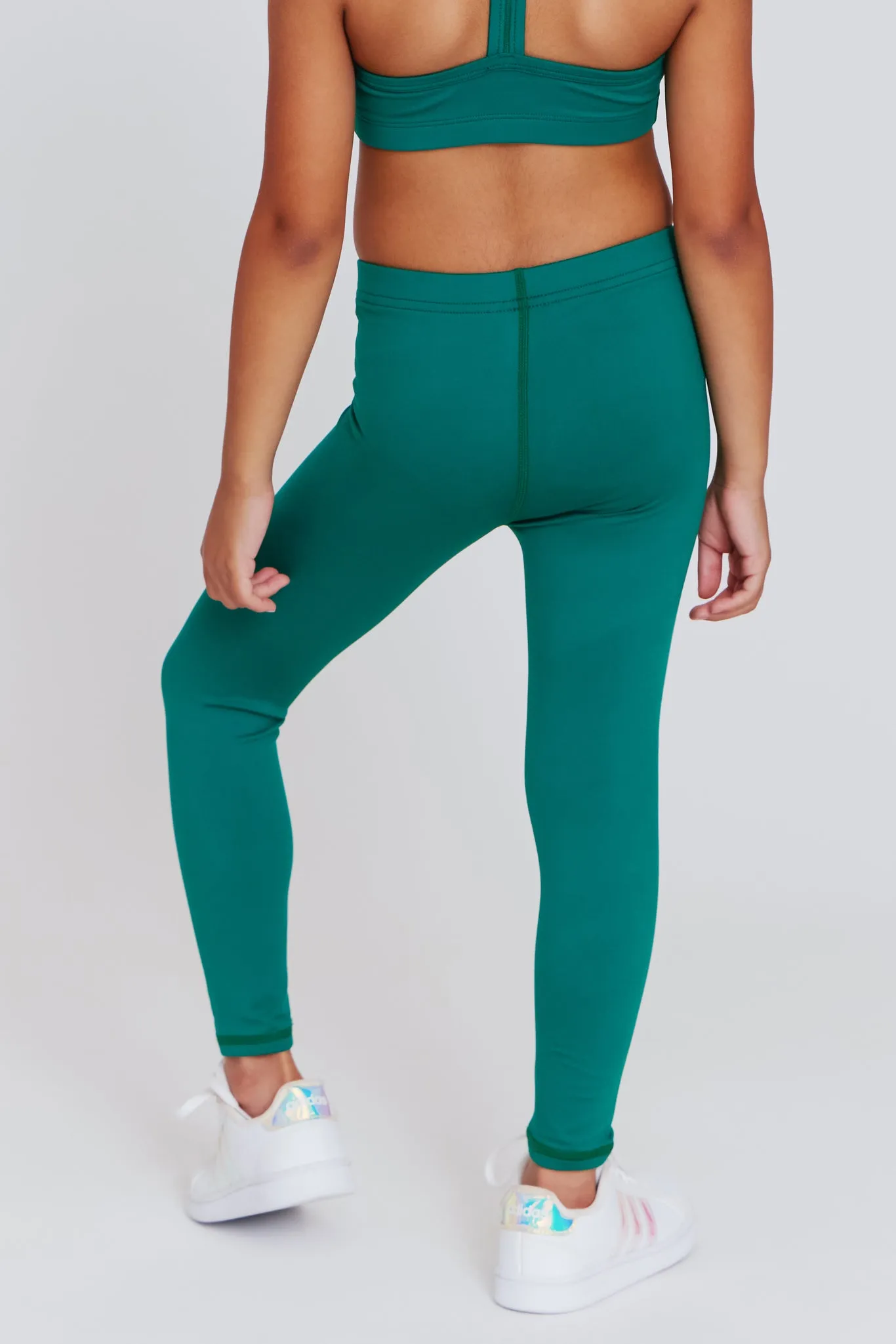 Girls TLC Leggings in Emerald