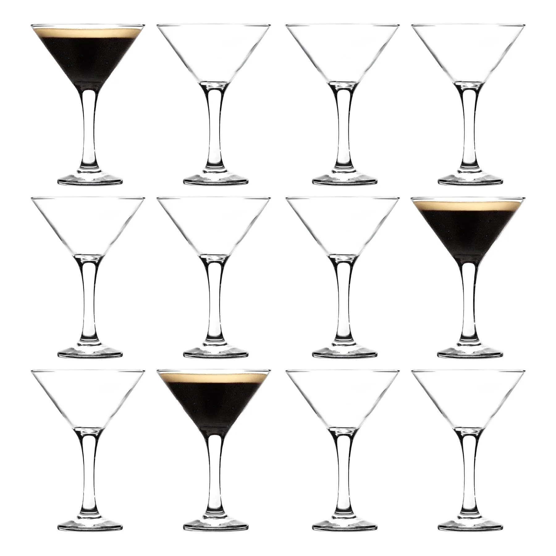 Glassware | Misket Espresso Martini Glasses - 175ml - Clear - Pack of 12 | LAV