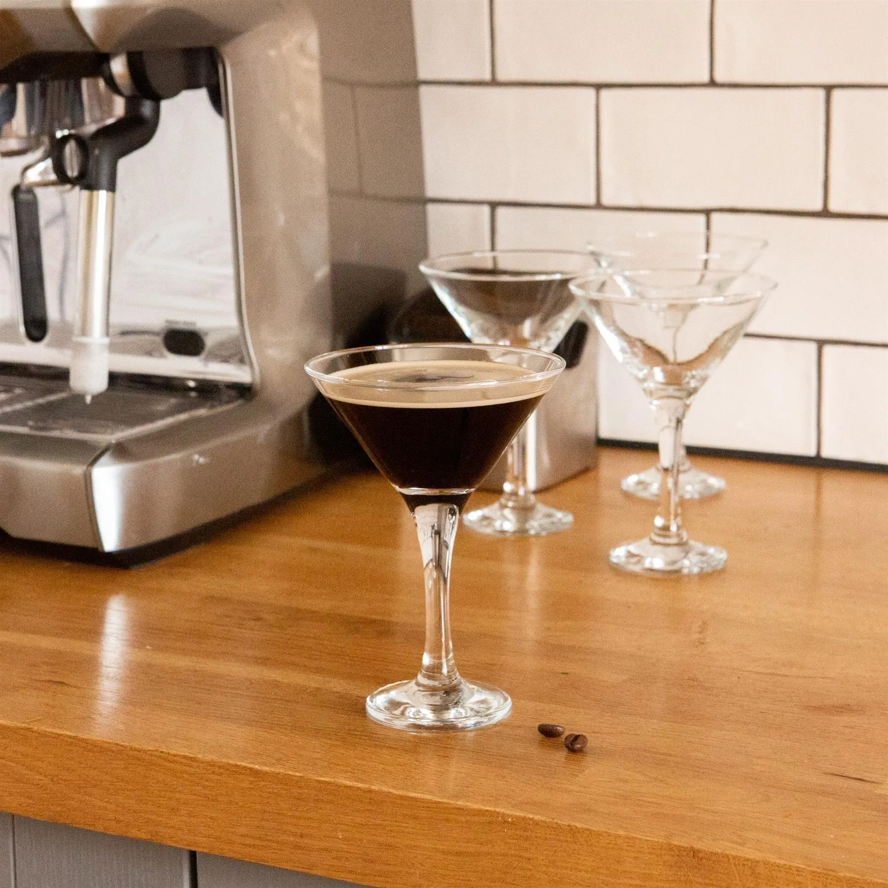 Glassware | Misket Espresso Martini Glasses - 175ml - Clear - Pack of 12 | LAV