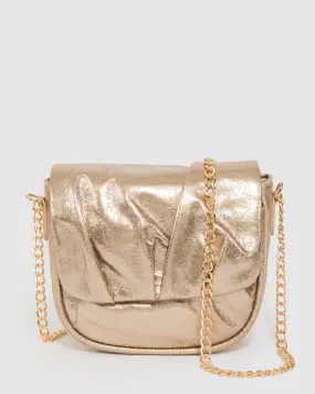 Gold Jessica Crossbody Bag