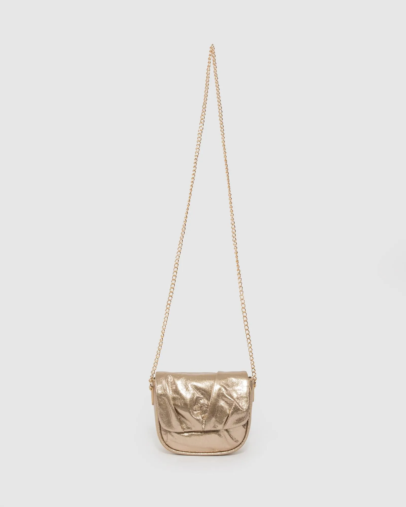 Gold Jessica Crossbody Bag