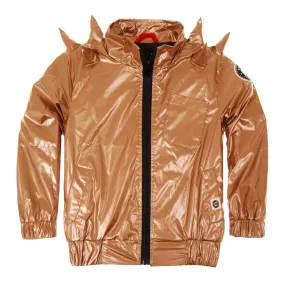 Gold Spikes Baby Windbreaker by: Mini Shatsu