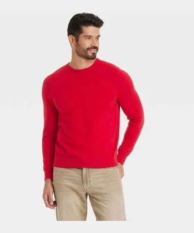 Goodfellow & Co Men's Soft Knit Crewneck Pullover Sweater