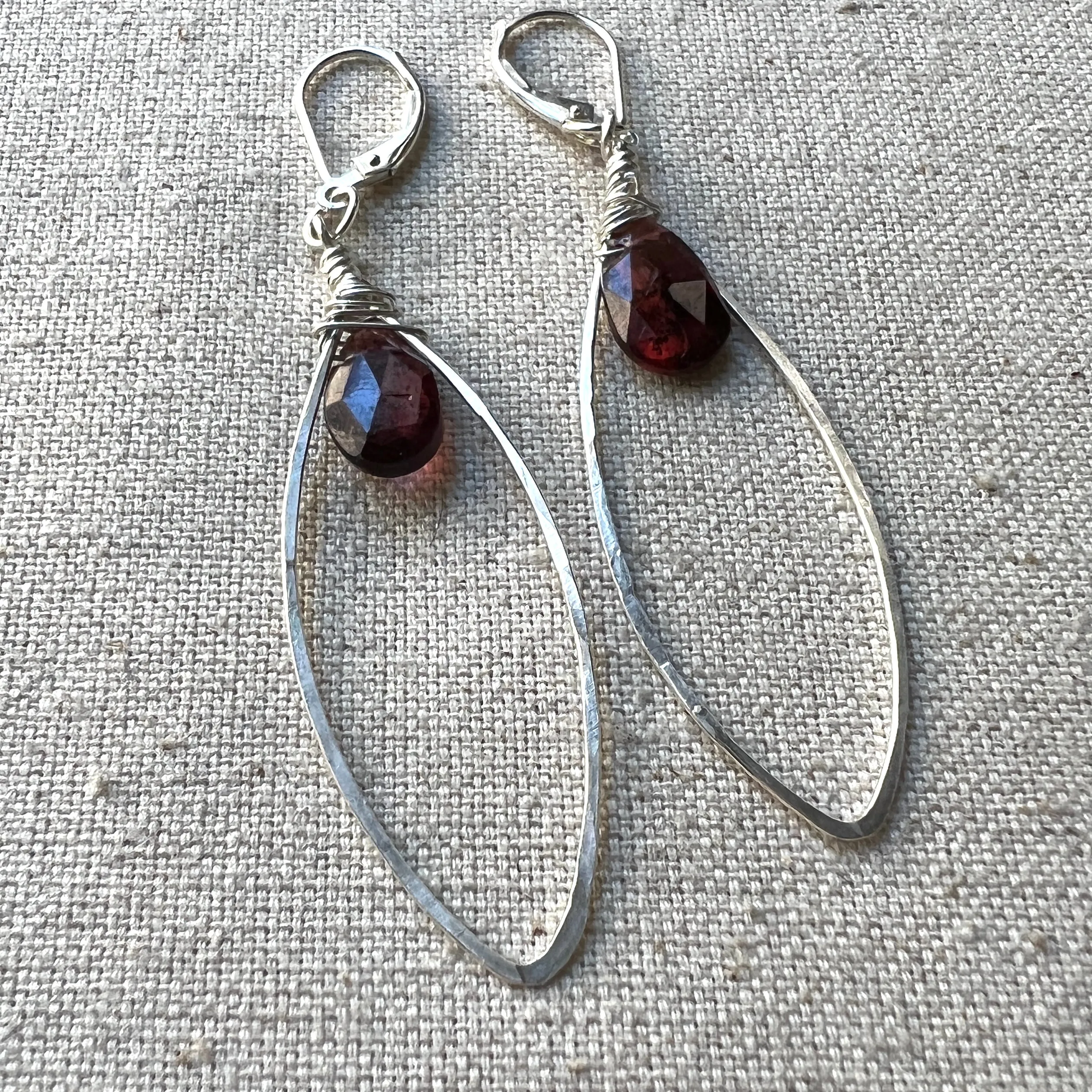 Gorgeous Garnet Earrings