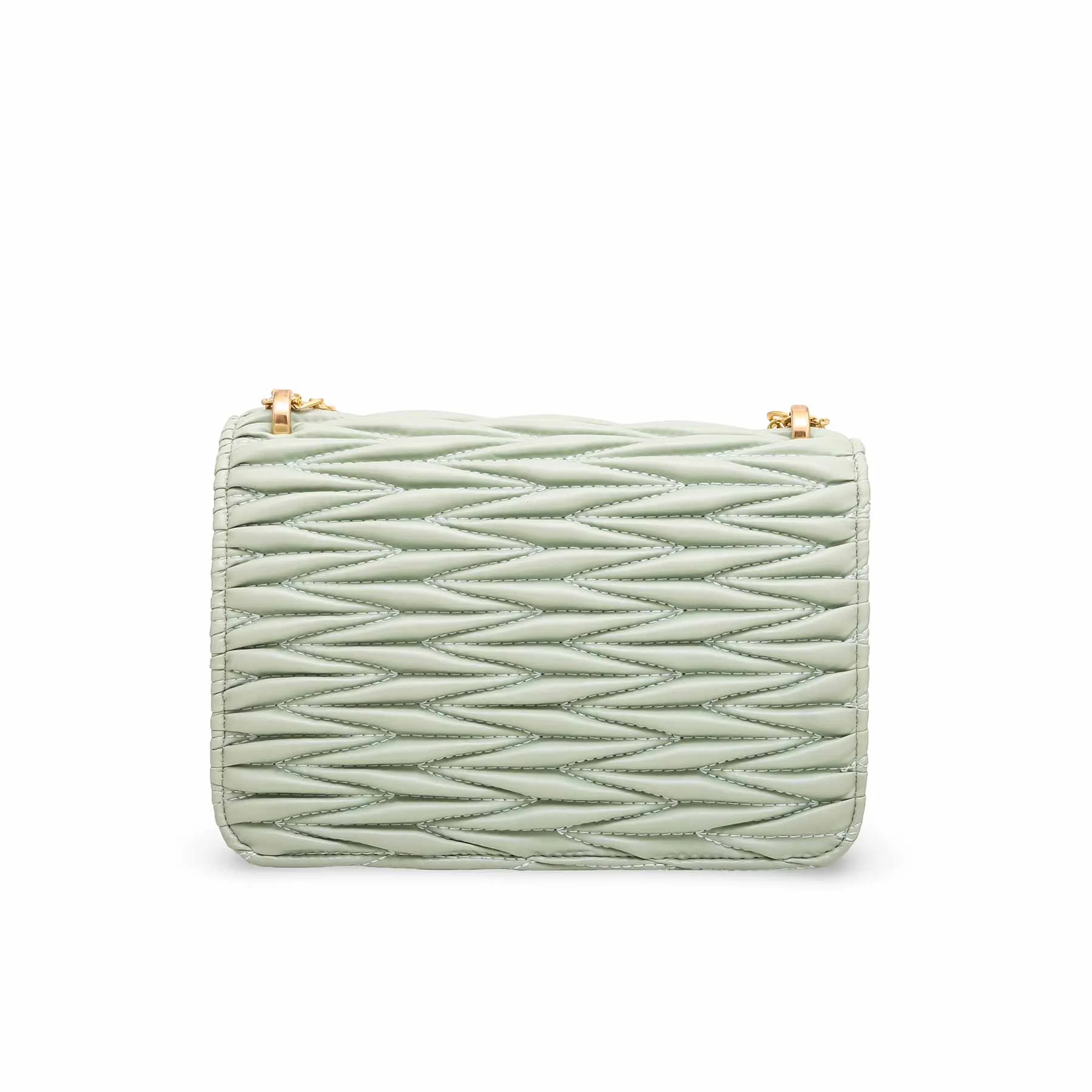 Green Formal Hand Bag P55568