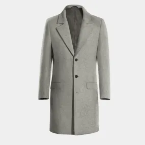 Grey Long Overcoat