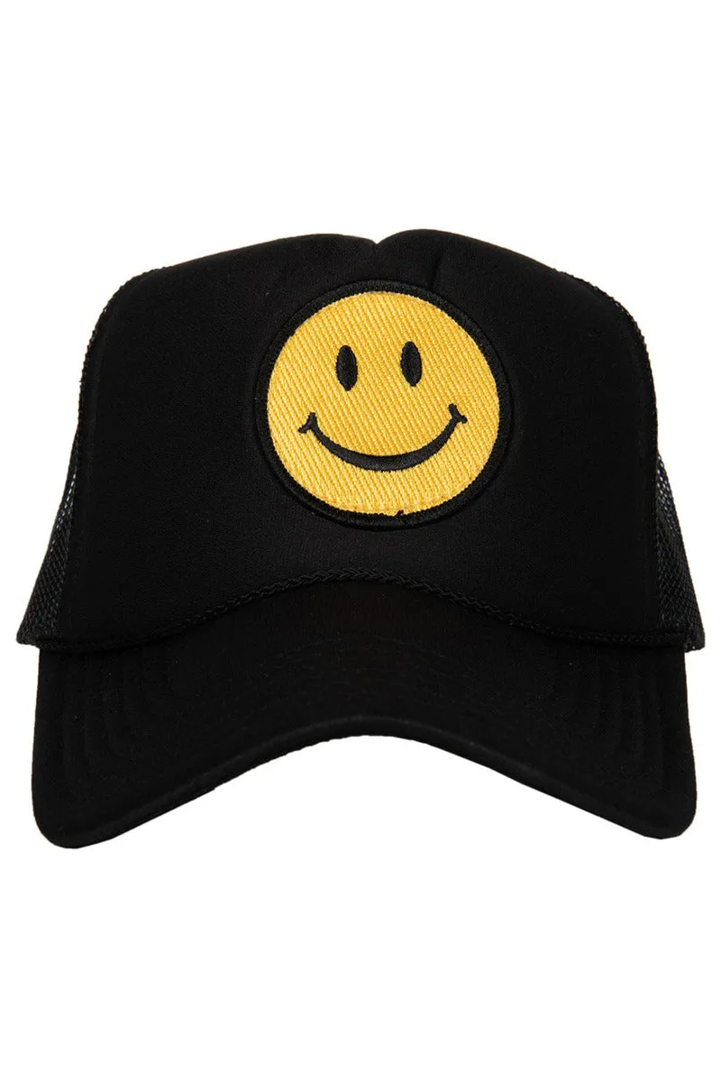 Happy Face Foam Trucker Hat