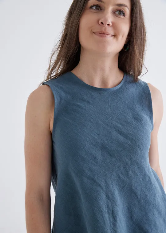 Hazel Linen Top