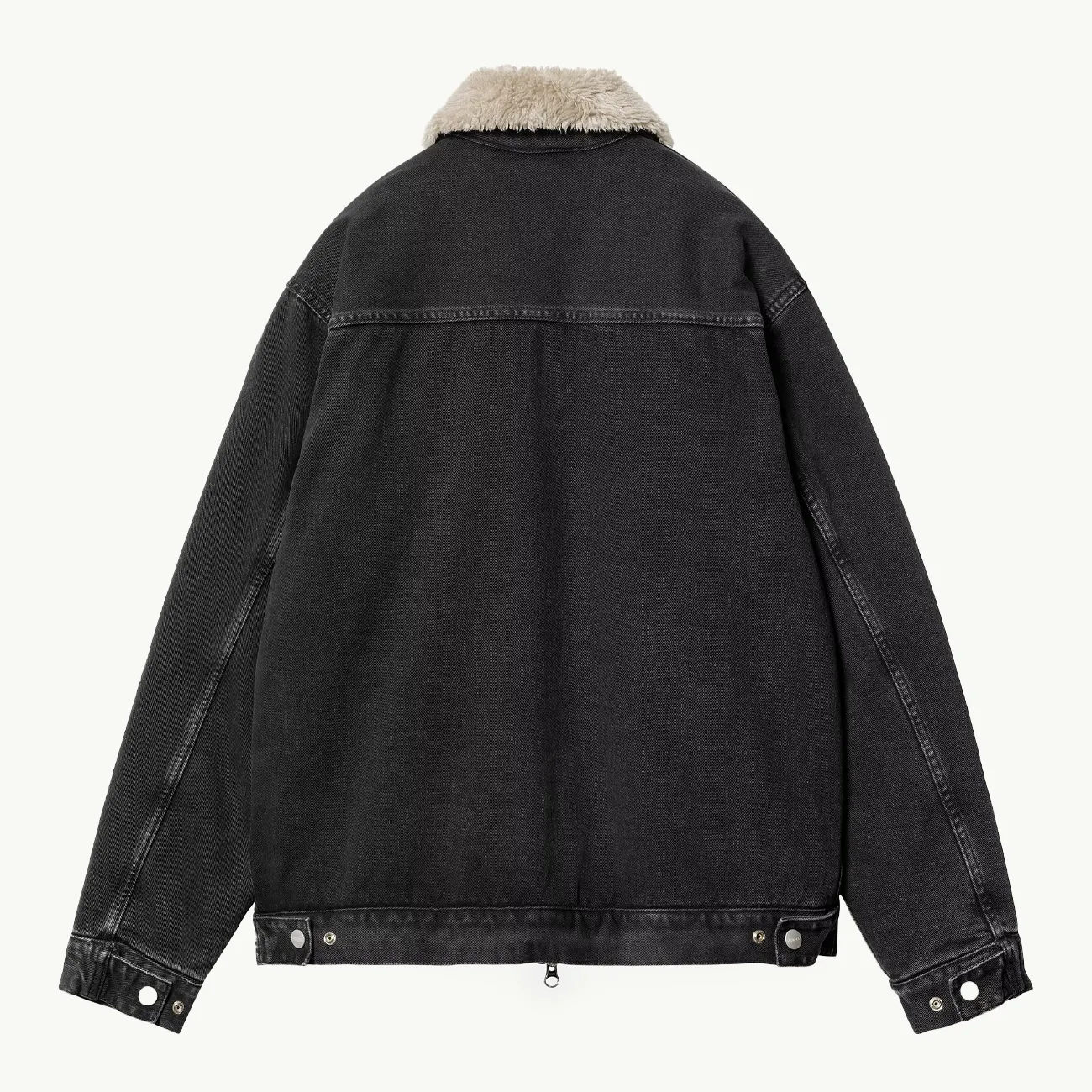 Herald Jacket - Black/Wall Stone Wash