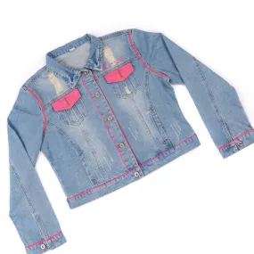 Hey Arnold! Helga's Heart Denim Jacket