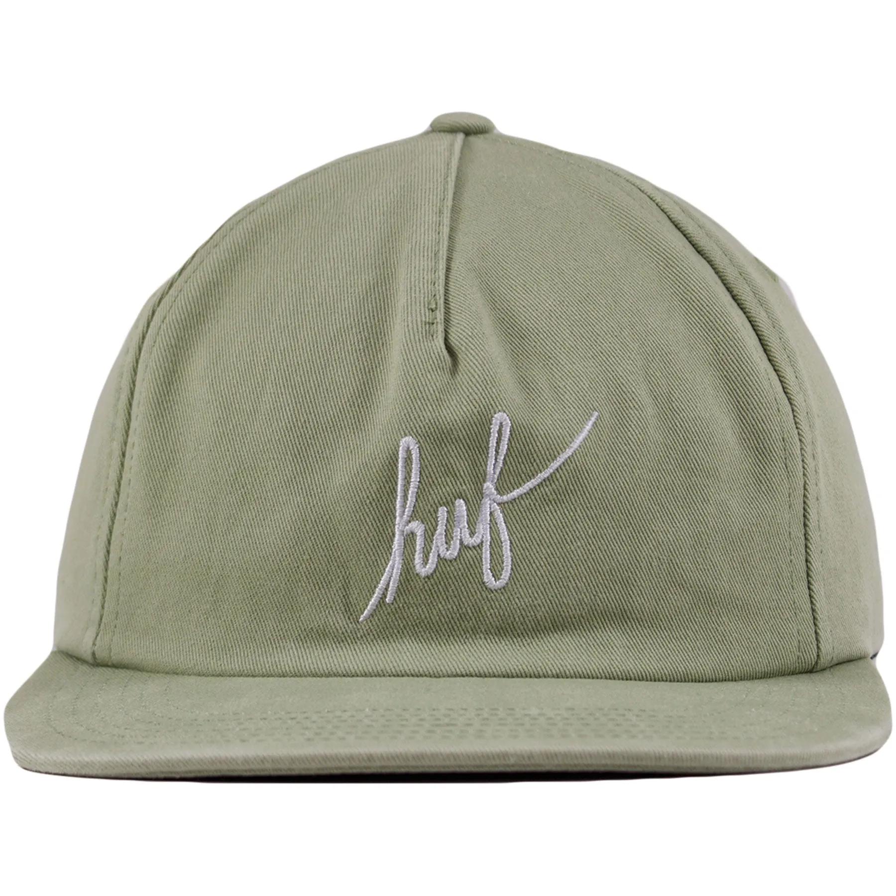 Huf Washed Script Sage Snapback Hat