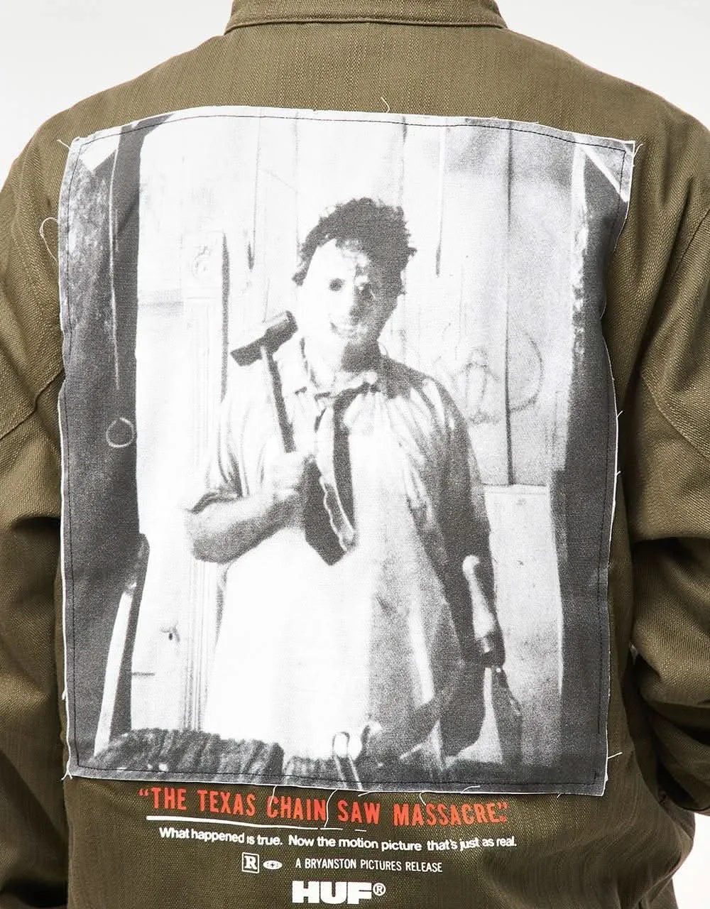 HUF x Texas Chainsaw Massacre M64 Military Jacket - Green