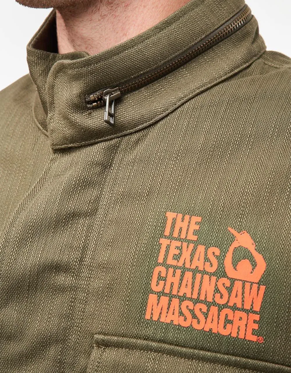 HUF x Texas Chainsaw Massacre M64 Military Jacket - Green