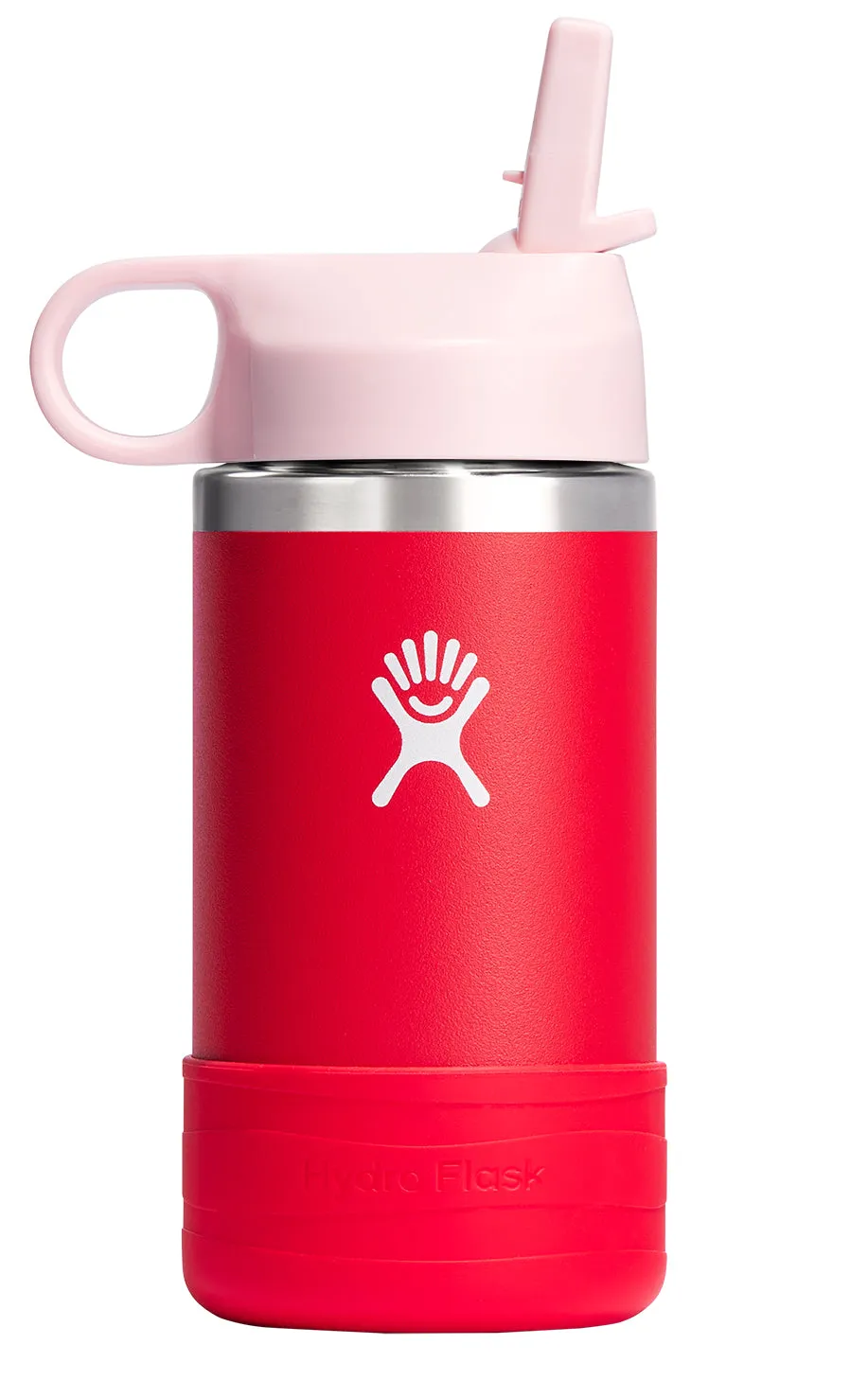 Hydro Flask 12oz Kids Wide Mouth Straw Cap And Boot Goji