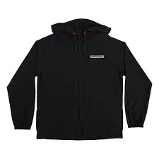 Independent Heights Hooded Windbreaker (Black)