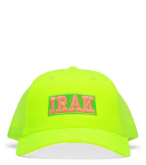 IRAK Neon Trucker Hat Yellow