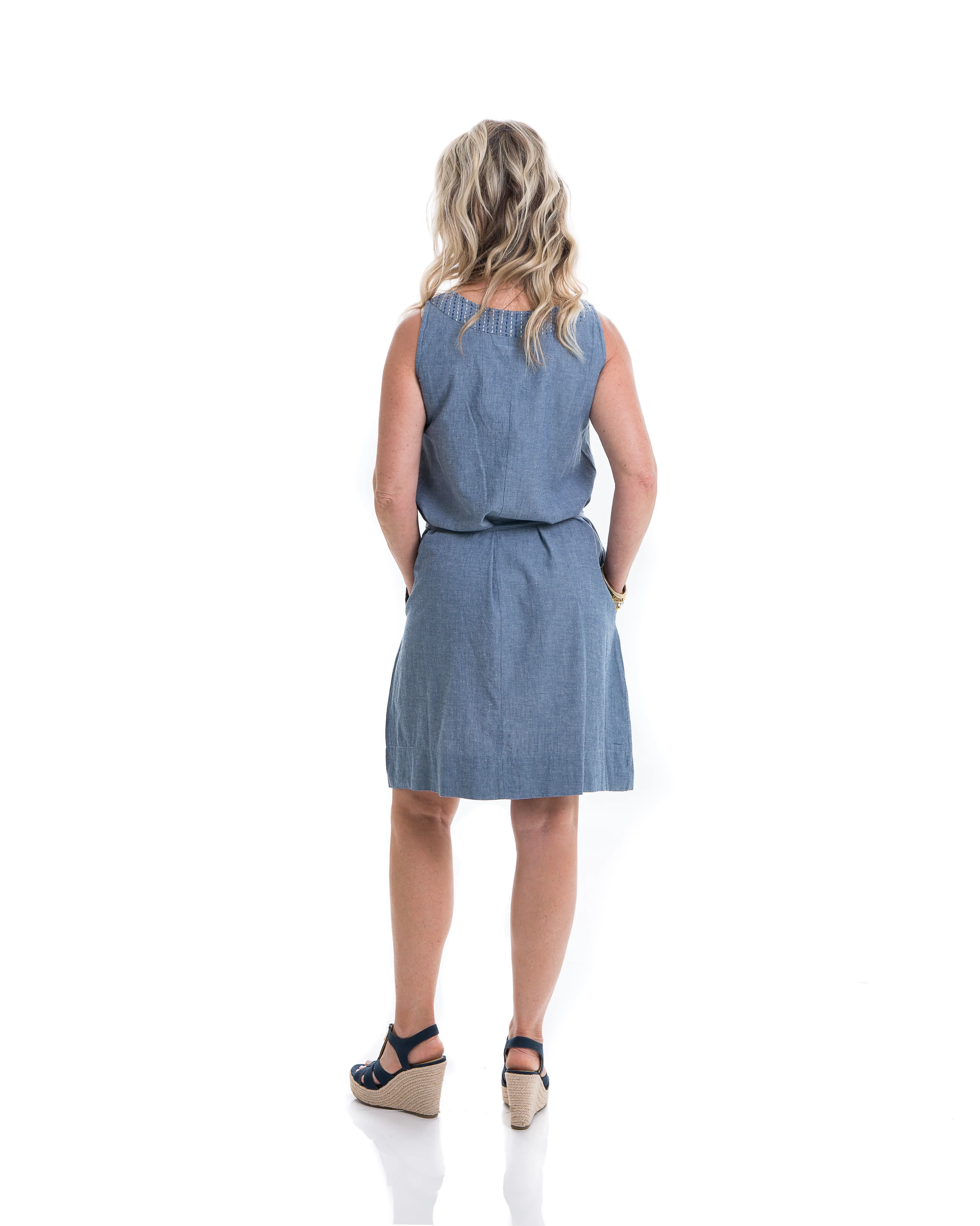 Isabel Dress (Chambray)