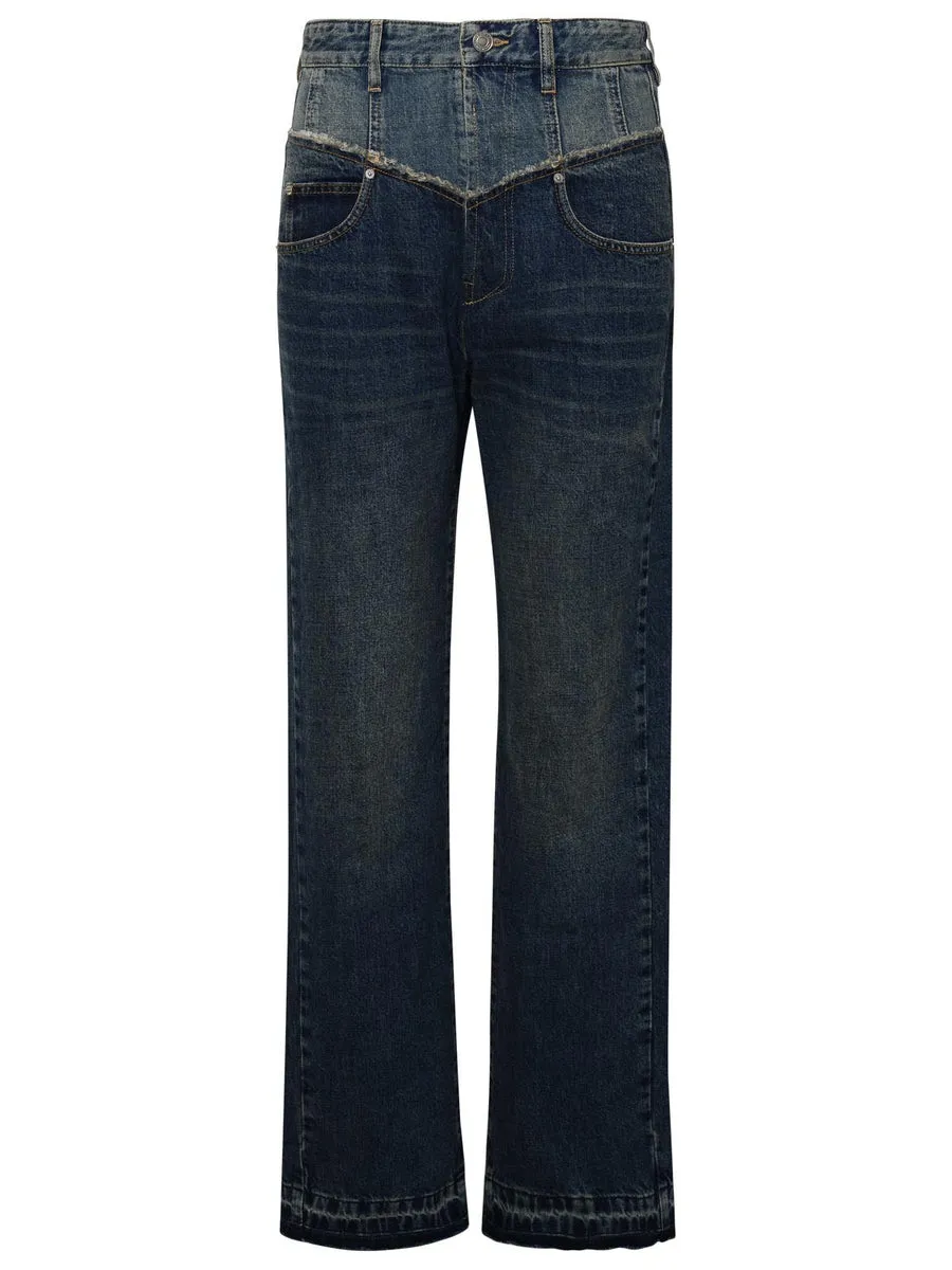 Isabel Marant    Isabel Marant 'Noemie' Blue Cotton Jeans