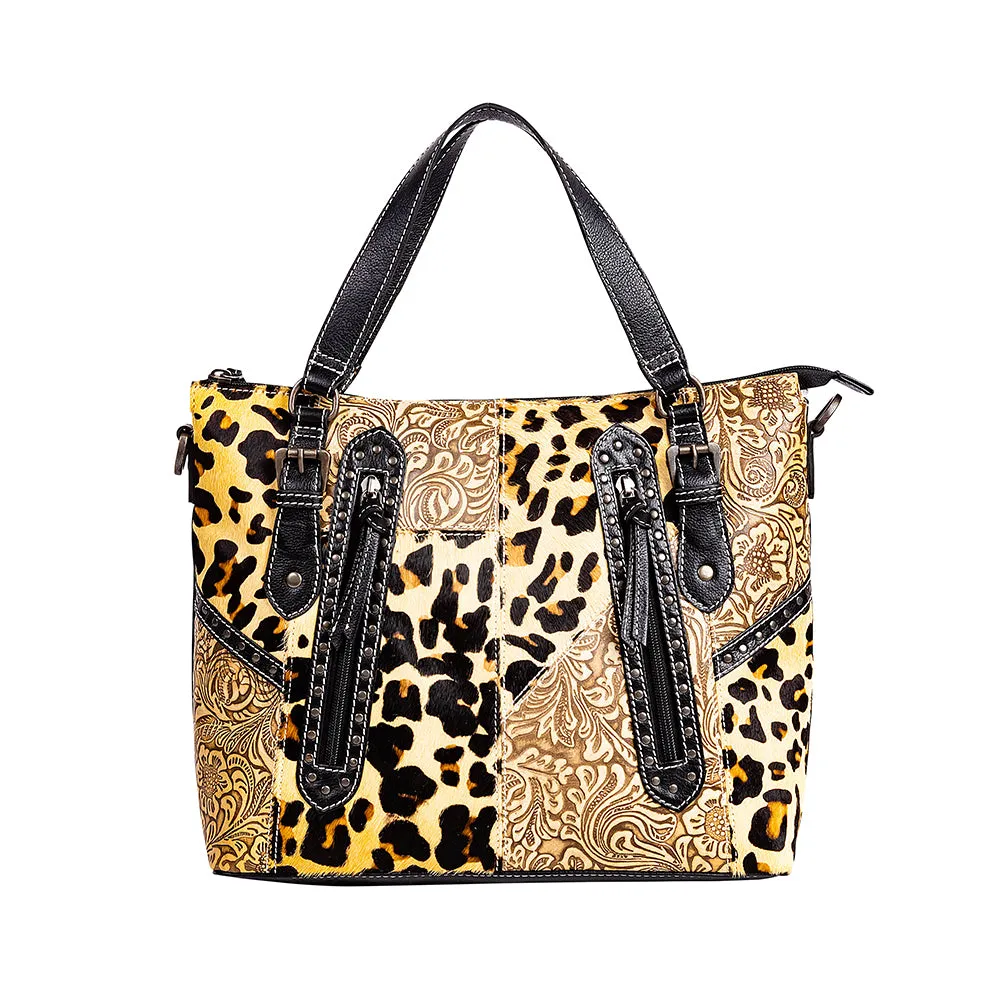 Jaguar Trail Hairon & Leather Bag