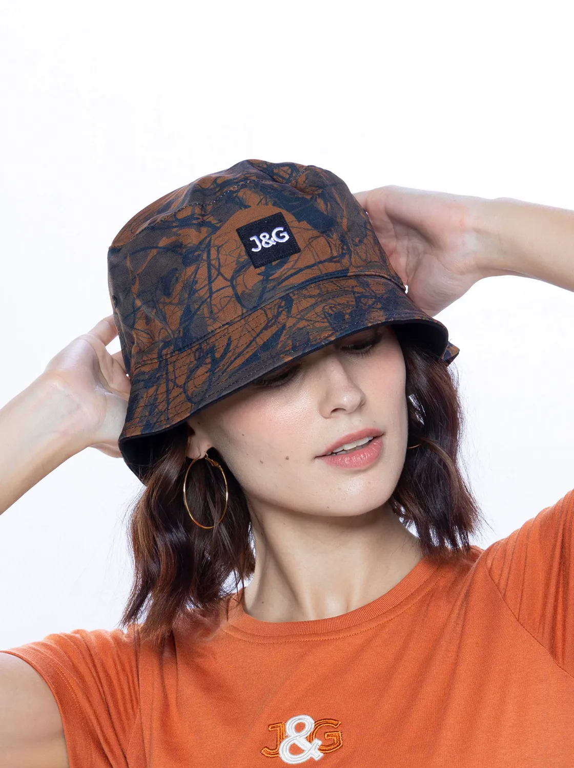 J&G Unisex Reversible Bucket Hat