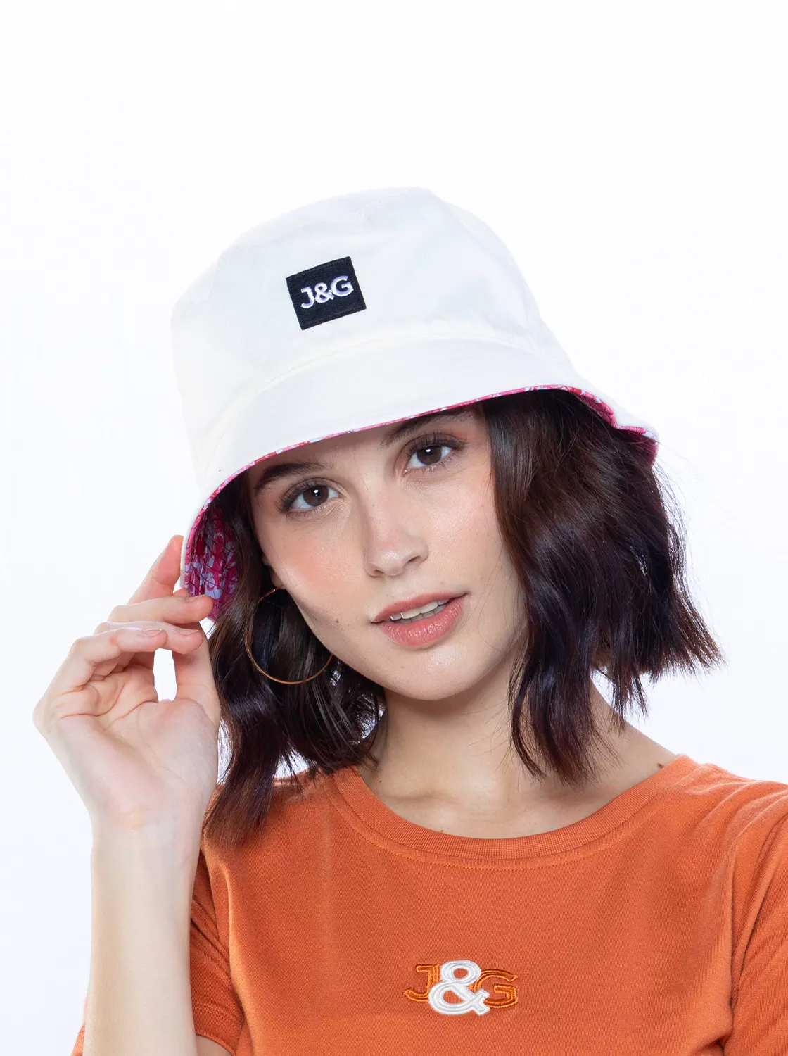 J&G Unisex Reversible Bucket Hat