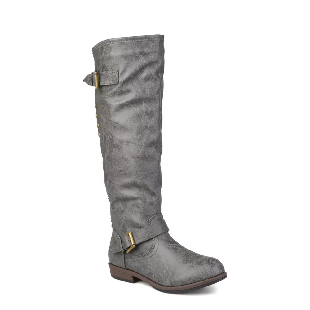 Journee Collection  WOMENS SPOKANE EXTRA WIDE CALF TALL BOOT