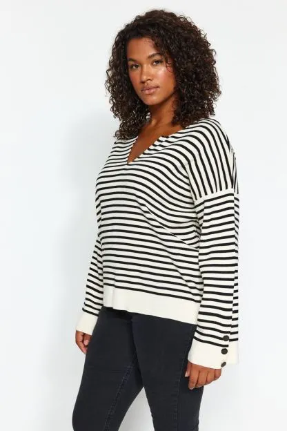 Knitwear Plus Size Sweater