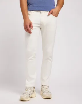 Lee Luke Slim Tapered Denim Jeans White