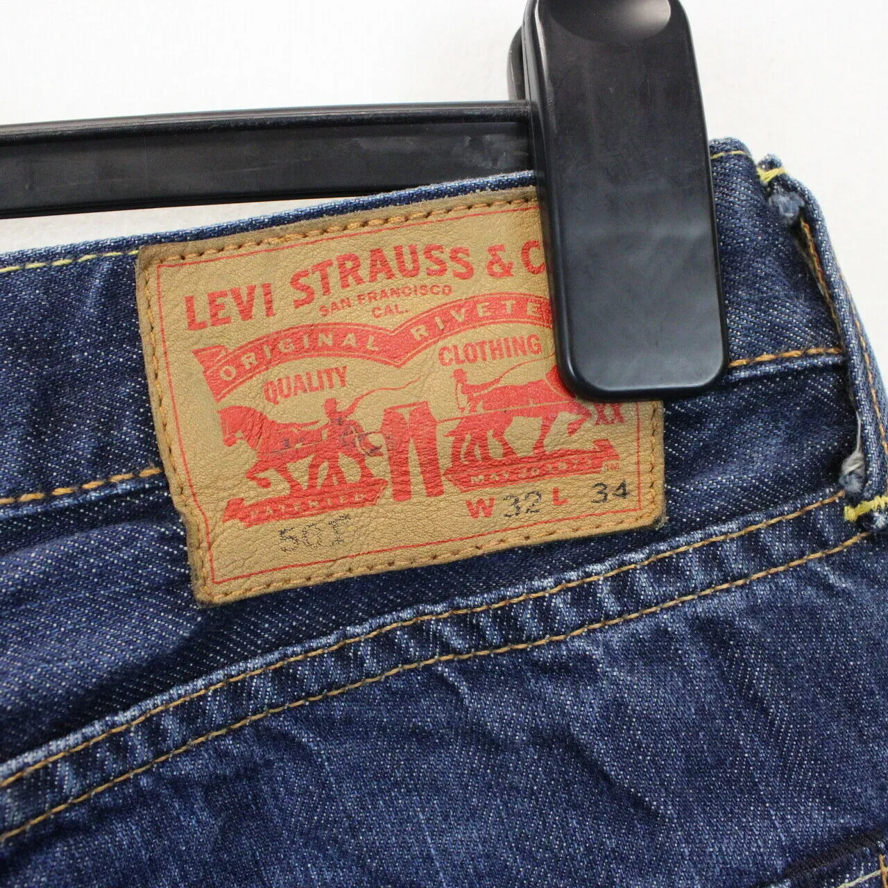 LEVIS 501 Jeans Dark Blue | W32 L32