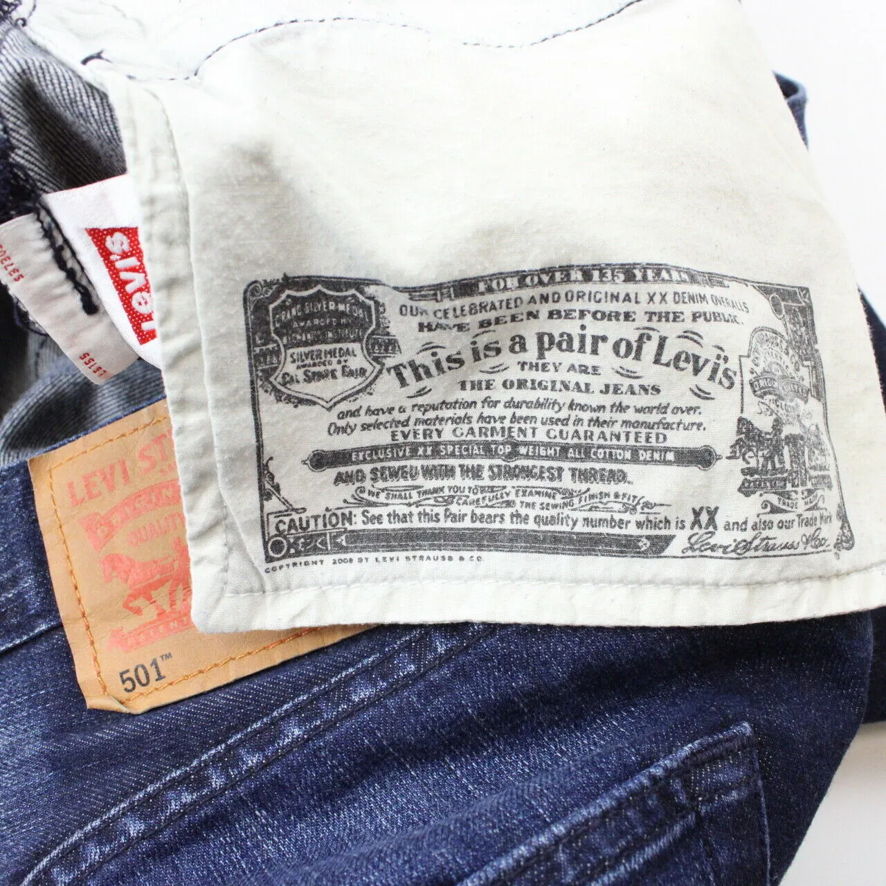 LEVIS 501 Jeans Dark Blue | W34 L34