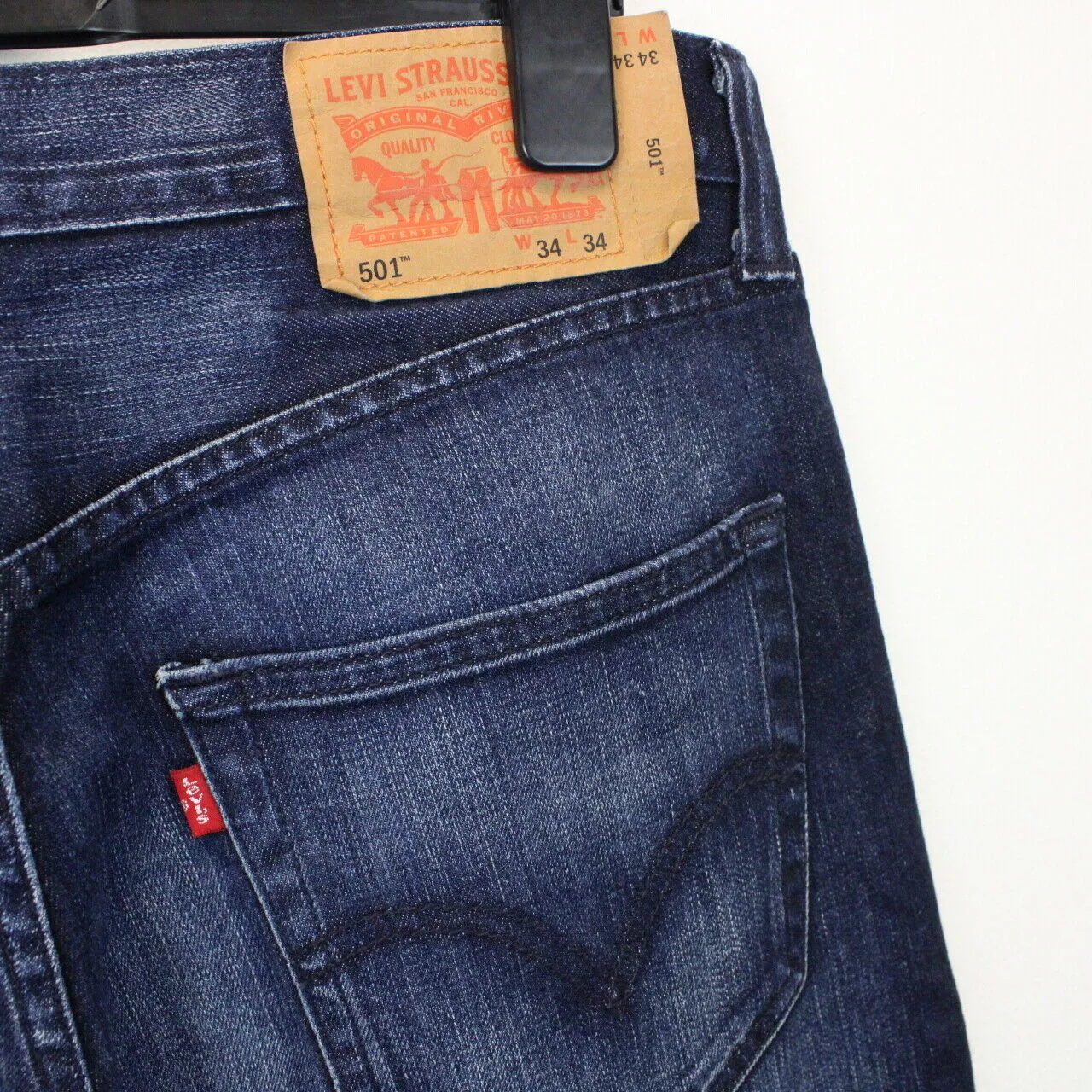 LEVIS 501 Jeans Dark Blue | W34 L34