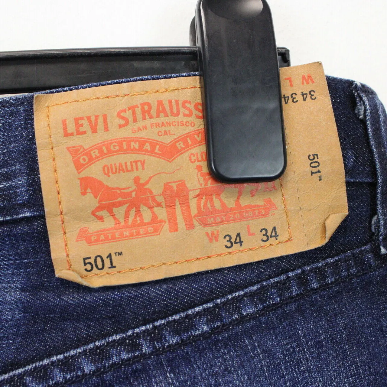 LEVIS 501 Jeans Dark Blue | W34 L34