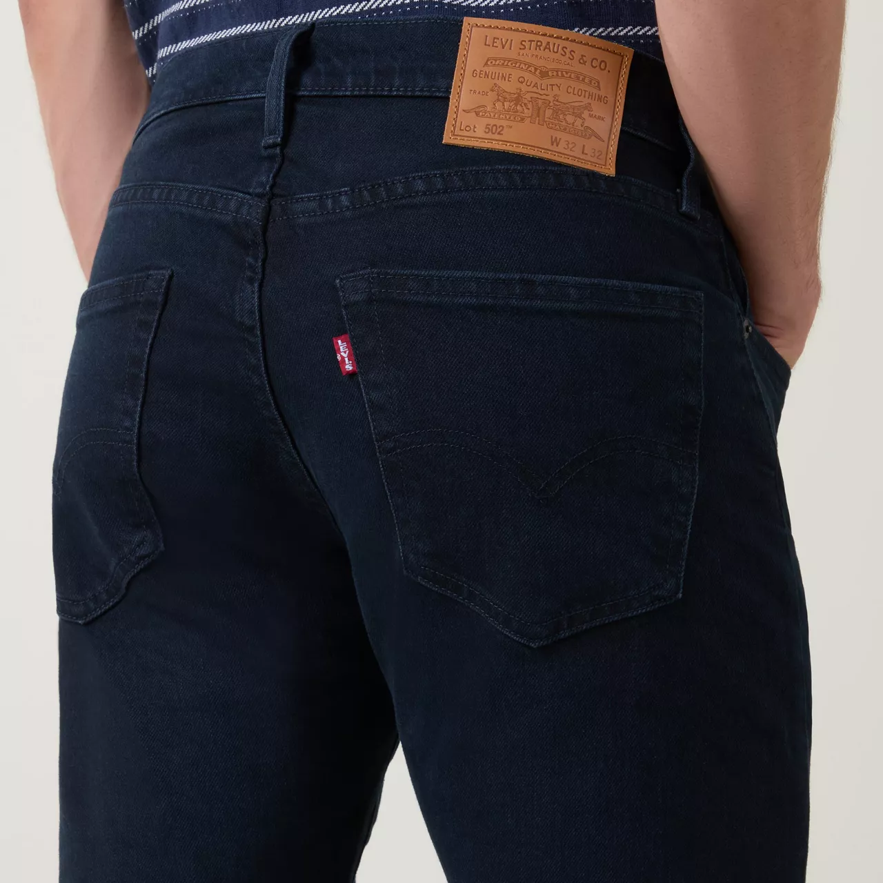 LEVIS 502™ Tapered-Leg Jeans - Dark Wash