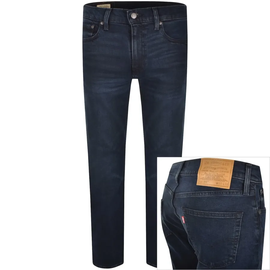 Levis 511 Slim Fit Dark Wash Jeans Blue