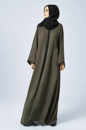 Leylak Abaya Khaki